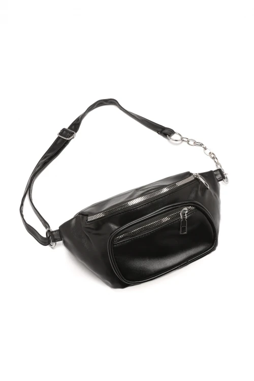 Riñonera Chain Negro