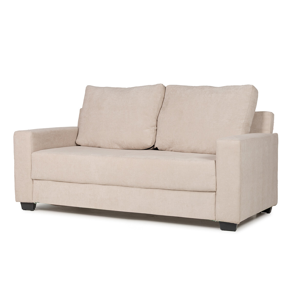Sofá Modus (Outlet) - Tela Microfibra - 2 cuerpos - Berlin 02 (Beige) 