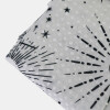 CORTINA DIS NEGRO DOBBY 178x183cm p/BAÑO Unica
