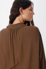 Camisa Botanica Chocolate