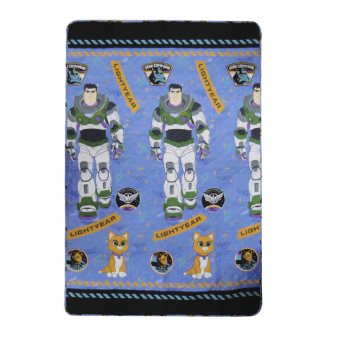 Colcha Infantil Buzz Lightyear 1 Plaza 100% Microfibra U