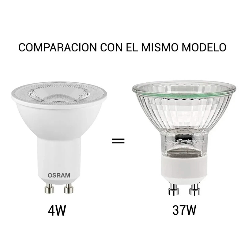 DICORICA LEDVANCE 4W G4 36º 2700K Dicroica Led LEDVANCE OSRAM 4W G4 36º Luz Cálida