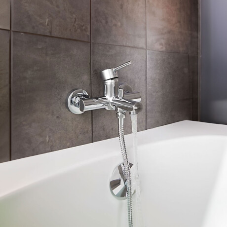 Griferia De Ducha Y Bañera Exterior Linea Lilo Fv Monocomando Cromo CROMO