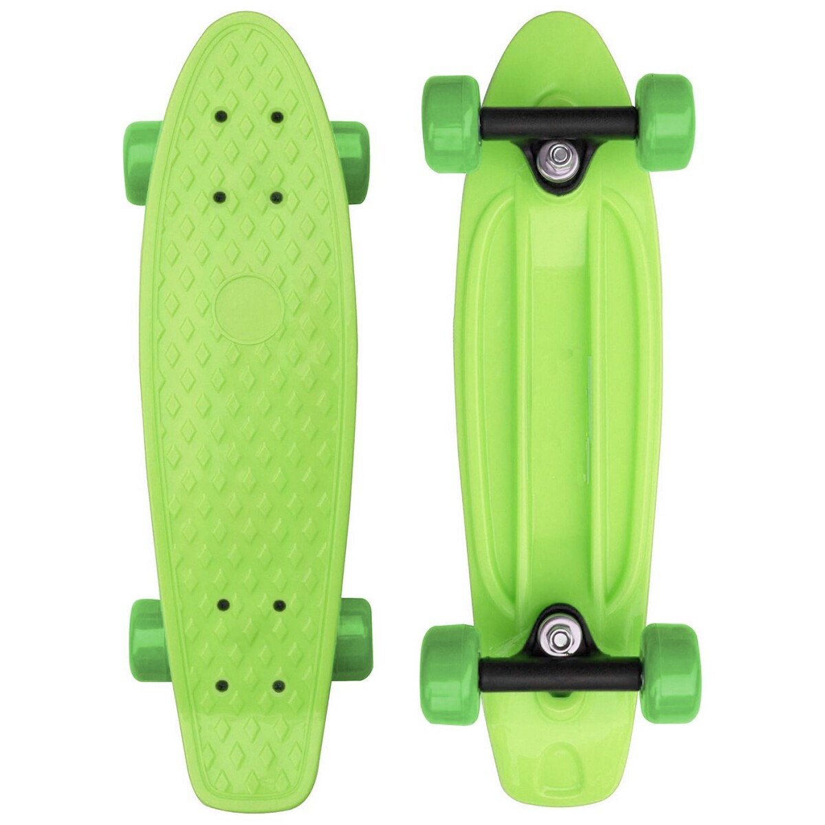 Skate Patineta Penny Longboard 55 Cm Para Niños Infantil - Color Variante Verde 