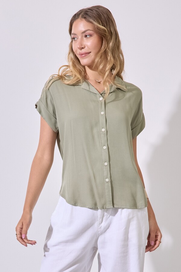 Camisa Casual VERDE