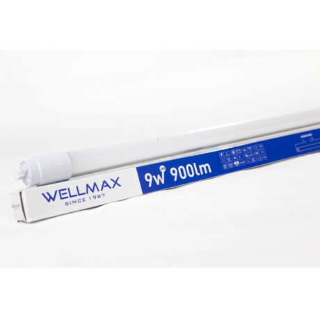 TUBO LED T8 9W (900LUM) 60CM FRIO WELLMAX ++ N/a