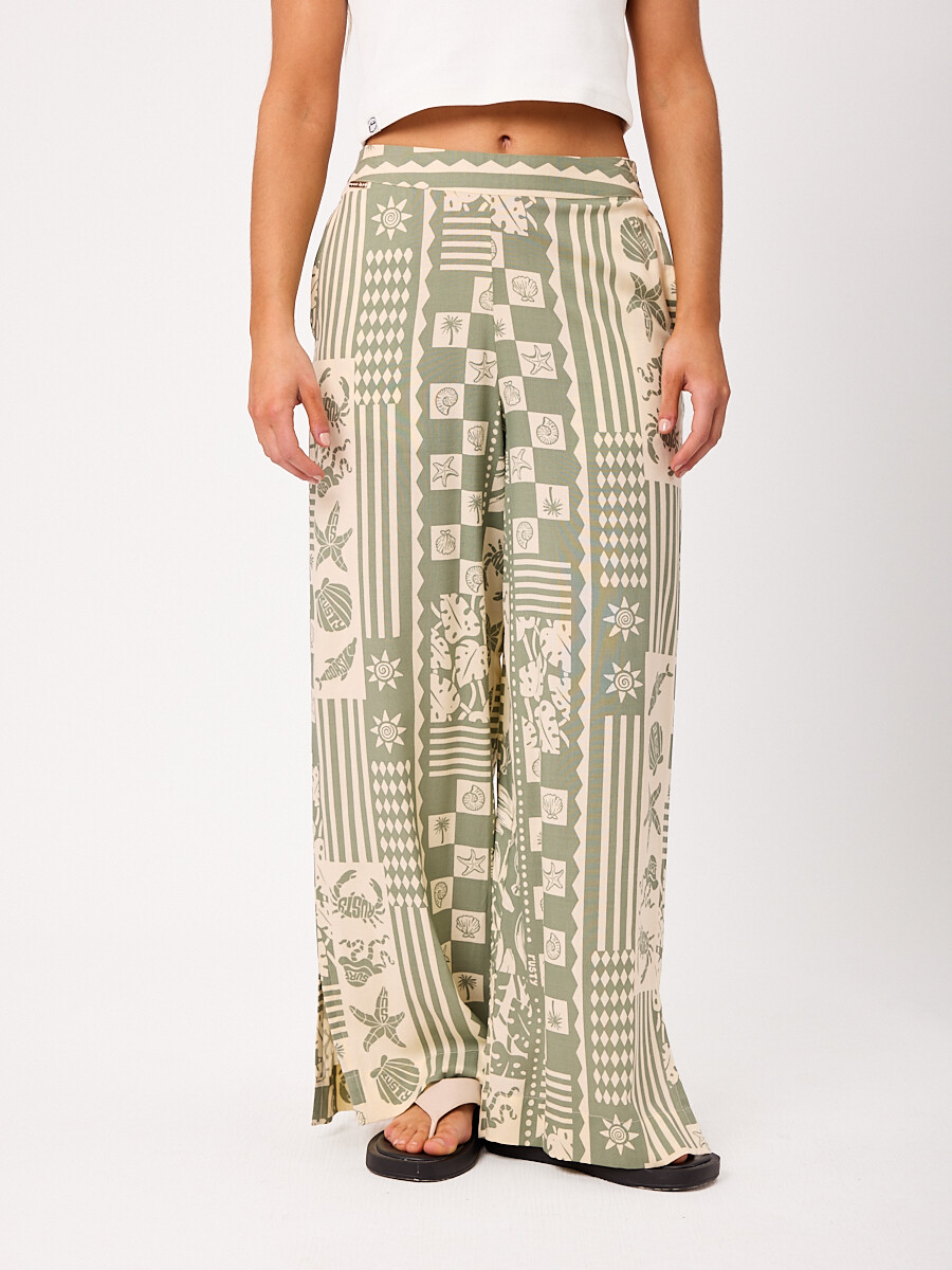 PANTALON HITRA RUSTY - Verde 