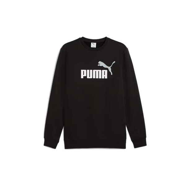 ESS 2 COLOR N1 LOGO CREW FL - PUMA NEGRO