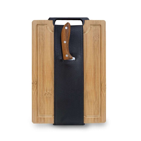 Set Parrillero Norfolk Con Faja Negro