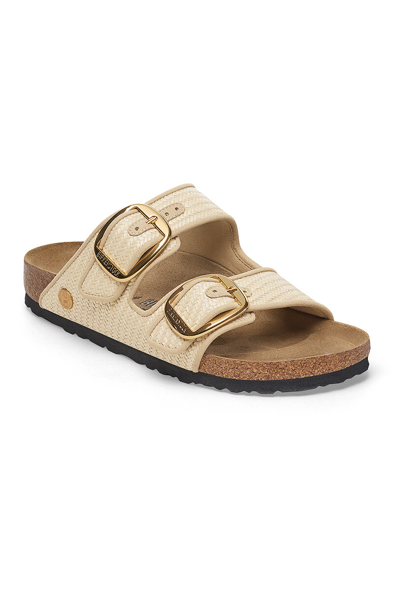 Arizona Big Buckle Tex Raffia Natural - Raffia Natural 