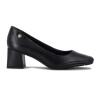 Ramarim Zapato Taco Bajo Cuadrado Punta Fina C/ Pin Negro