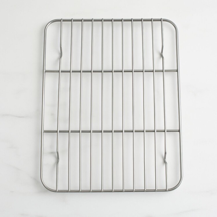 REJILLA RECTANGULAR ACERO INOXIDABLE 38X28CM REJILLA RECTANGULAR ACERO INOXIDABLE 38X28CM