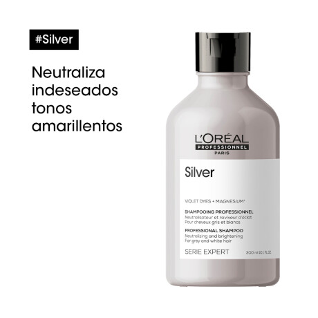 Shampoo Silver Loréal Professionnel para Cabellos con Canas 300 ml