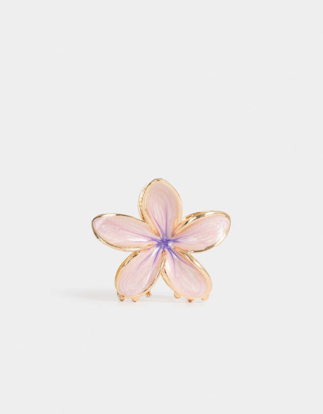 Broche Hawaianas Broche Flor Hawaiana - Violeta Lila