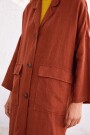 MARGARET COAT Rojo