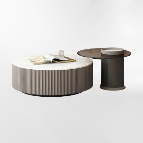 Mesa de centro PACMAN BLANCO - UNICO
