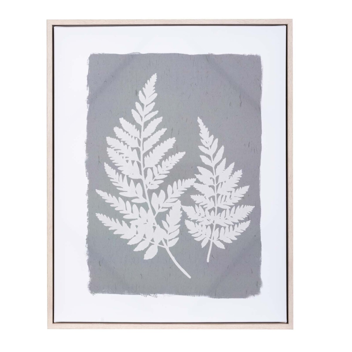 CUADRO - LIENZO-Y-MDF VERDE GREEN LEAVE II 