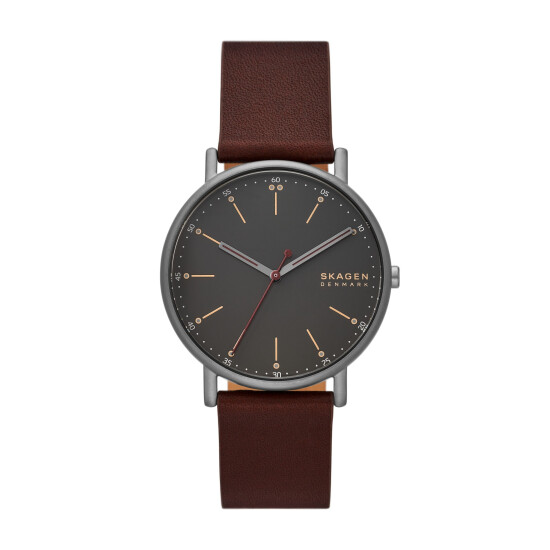 Reloj SKAGEN SIGNATURE Cuero Marron Esfera 40mm 0