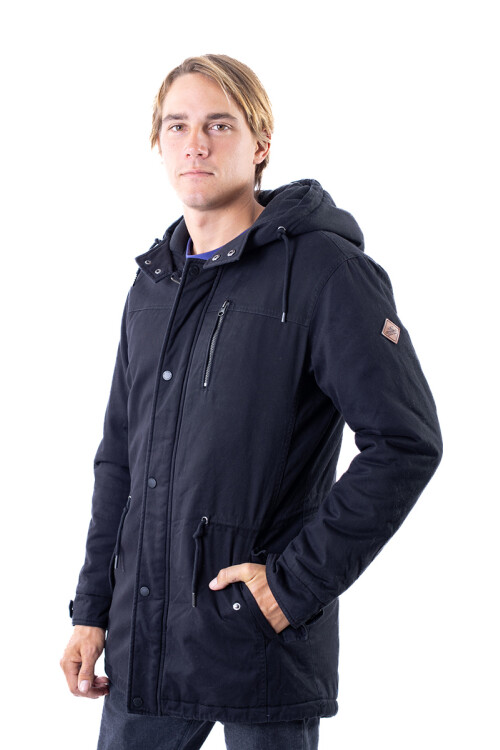 Campera O'Neill Parka Aggro Negro