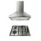 Campana Extractora Aeris 60CM Acero Inoxidable Pack De Campana Extractora Aeris 60CM + Anafe A Gas Vulcano Quad 4 Acero Inoxidable