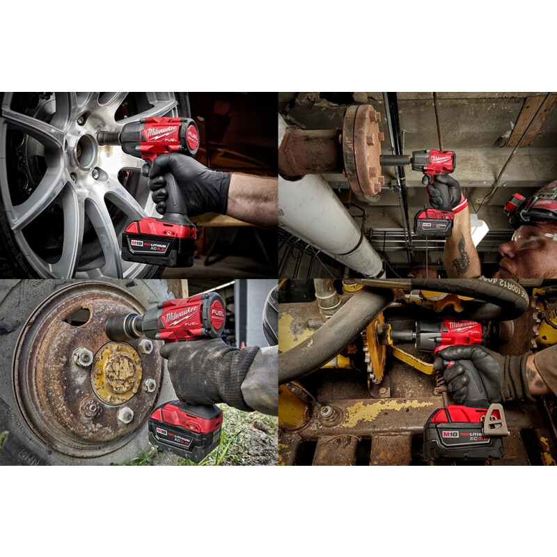 Llave de impacto Milwaukee torque 1/2 18V Llave de impacto Milwaukee torque 1/2 18V