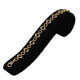 Pulsera en oro 18k con aros lisos y otros labrados Pulsera en oro 18k con aros lisos y otros labrados