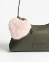Llavero Cozy Llavero Y Bag Charm Corazón - Combinacion Bicolor