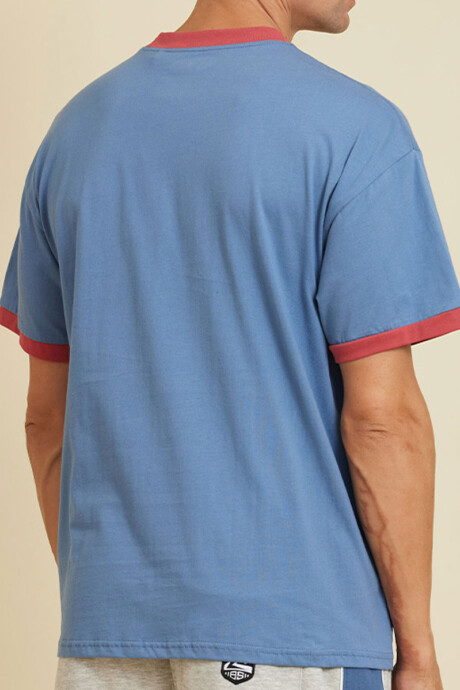 T-SHIRT RUNEL RUSTY Azul