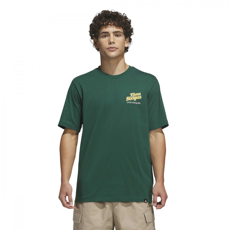Remera Adidas M SPBR BILARD Hombre KH0394 Verde