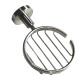 JABONERA REJILLA METAL LINEA ROMA COLOR BRUSH NICKEL GRIS-BRUSHED NICKEL