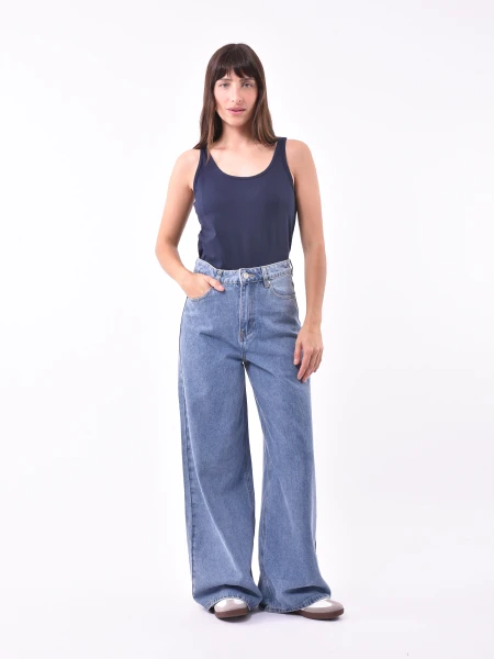 MUSCULOSA INTERIOR AZUL