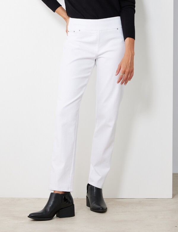 Jegging Denim Premium & Confort Total BLANCO