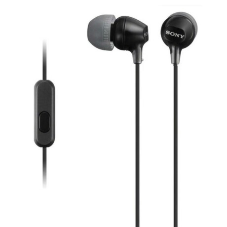 Auricular In Ear con Micrófono Sony MDR-EX15AP.BLK Auricular In Ear con Micrófono Sony MDR-EX15AP.BLK