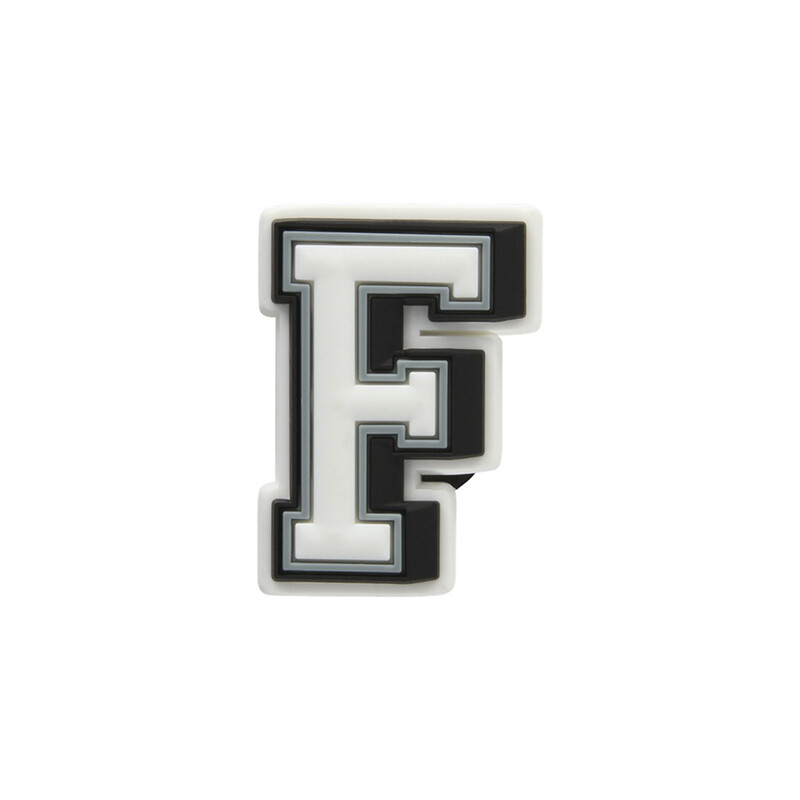 Jibbitz™ Charm Letter F Multicolor