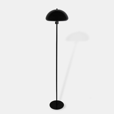 LAMPARA NEGRA DE PIE 140X28CM Unica