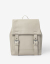 Mochilas Urbanas Mochila Con Hebillas - Blanco Crudo
