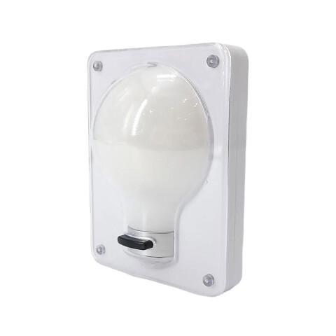 OUTLET Lámpara led a pila con imán y para colgar 10*8 cm Outlet Lámpara Led A Pila Con Imán Y Para Colgar 10*8 Cm