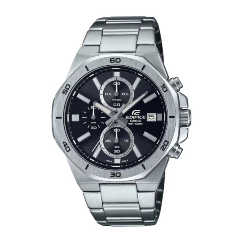 Reloj Casio Edifice EFV640D 1AVUDF en acero para hombre Negro