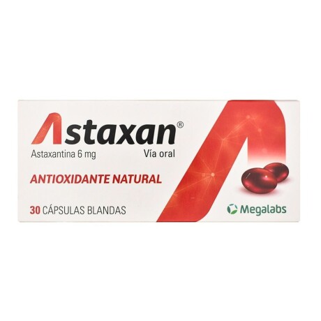 Astaxan 6 Mg 30 Cápsulas Blandas Astaxan 6 Mg 30 Cápsulas Blandas