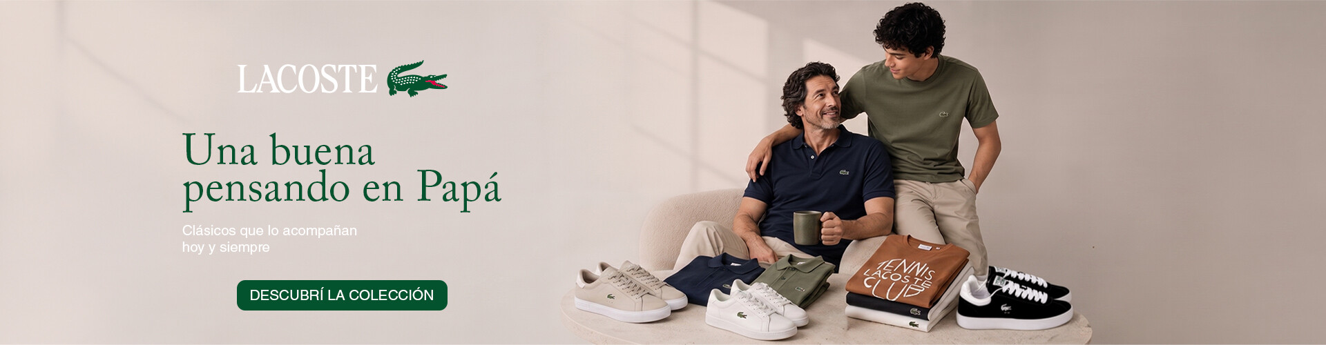 Lacoste Colección para Papá