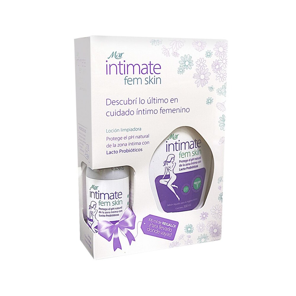 MAR INTIMATE SKIN LOCION 300 ML +REGALO única