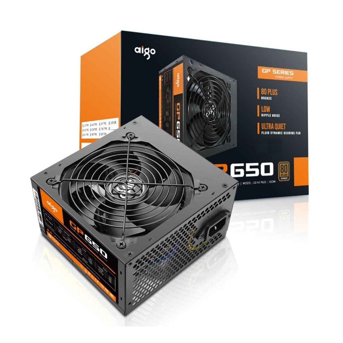 Fuente Aigo GP650 Bronze No Modular 