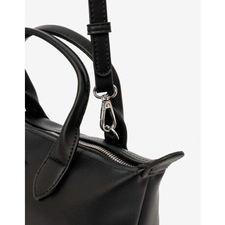 Bandolera Con Doble Asa Negro