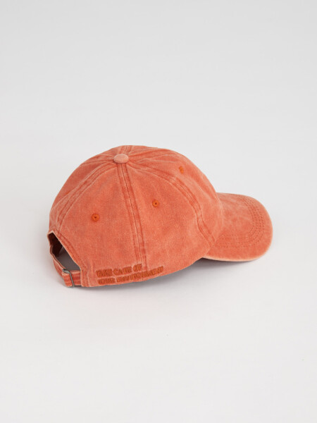 Gorro Bordado Naranja