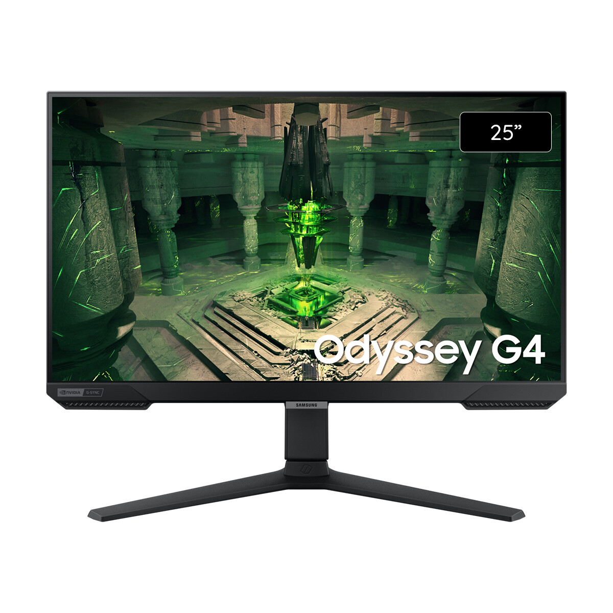 Monitor Gamer Samsung Odyssey G4 25" Full HD 240Hz 1ms HDMI / DP - Black 