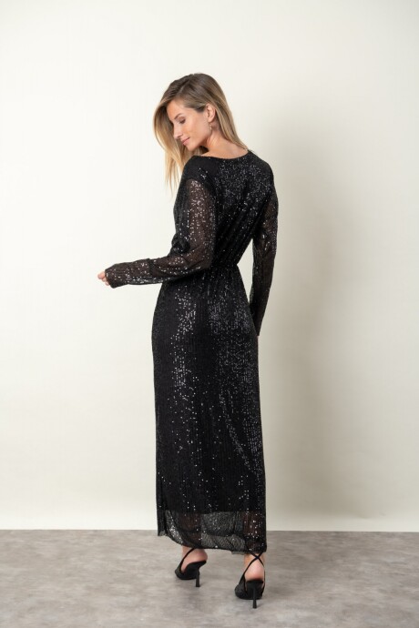 VESTIDO TURMALINA Negro