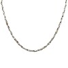 Cadena Eslabón Singapur - Plata y Oro - Sin piedra - CD5060 sinpiedra