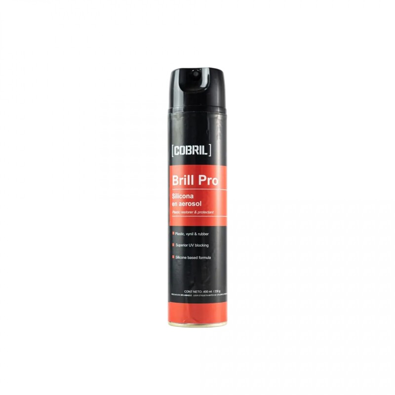Cobril Silicona Abrillantadora En Aerosol Brill Pro 420cc Cobril Silicona Abrillantadora En Aerosol Brill Pro 420cc