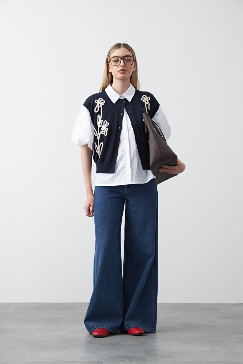 CHALECO NICOLASA Azul Marino