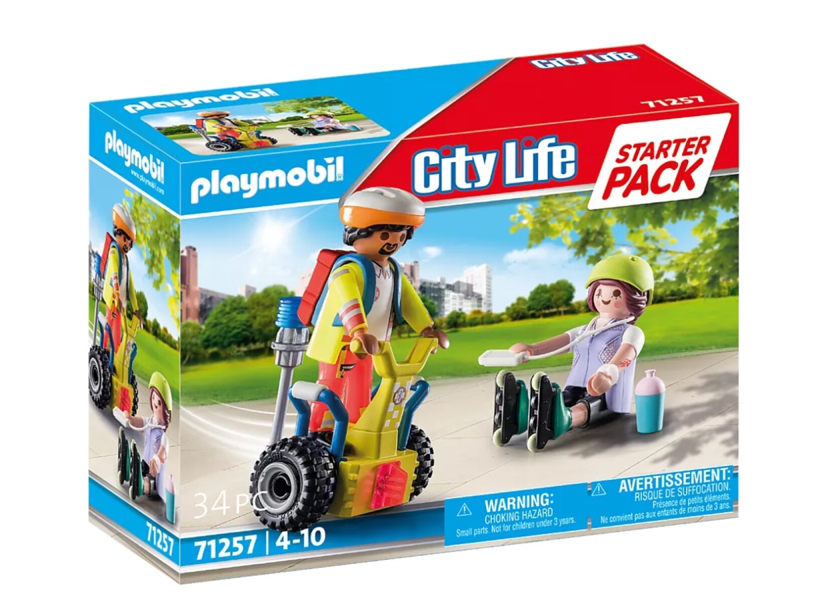 Set Playmobil Rescate con Balance Racer Starter Pack - 001 